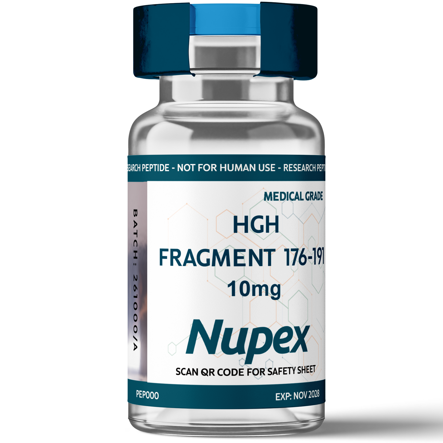 Nupex HGH Fragment 176-191 10mg vial for purchase, ideal for those looking to buy HGH Fragment UK