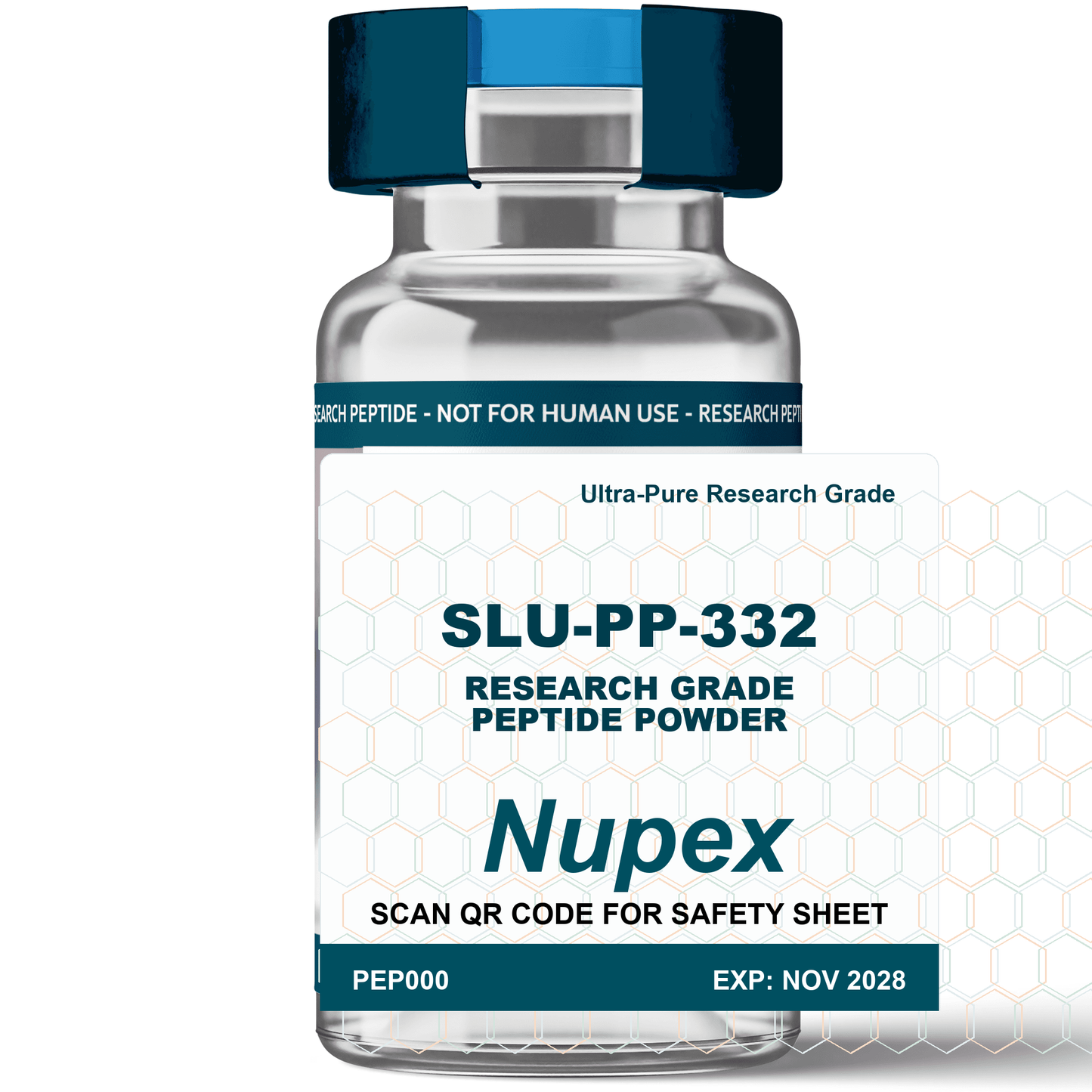 Nupex SLU-PP-332 - RESEARCH GRADE PEPTIDE vial for laboratory research use only