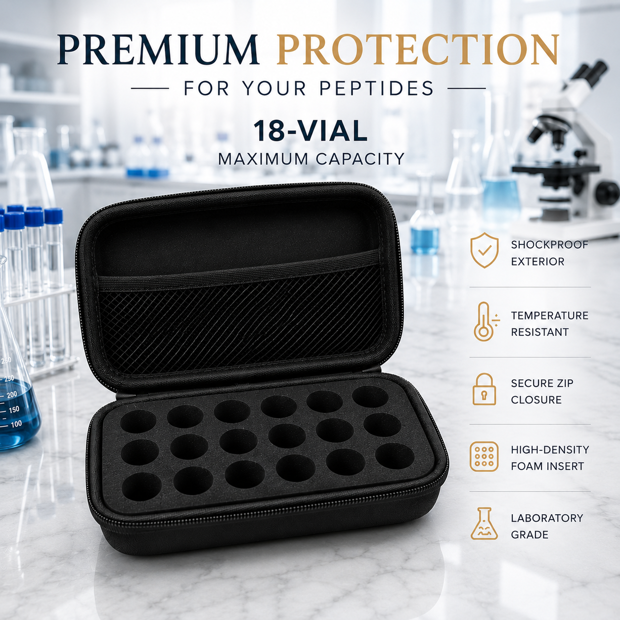 18 Vial Storage Case