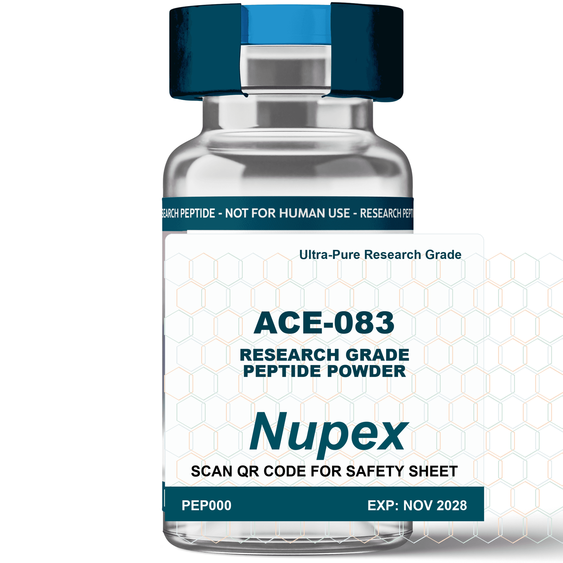 Nupex ACE-083 - RESEARCH GRADE PEPTIDE vial for laboratory research use only