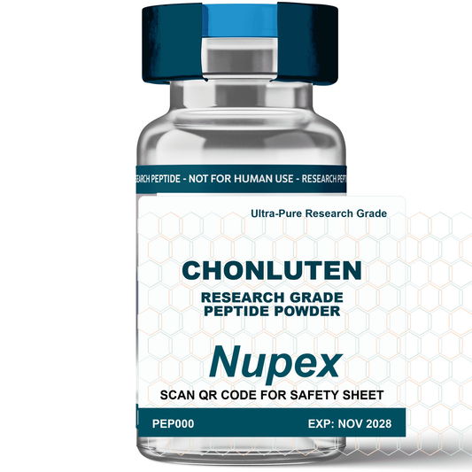 Nupex CHONLUTEN - RESEARCH GRADE PEPTIDE vial for laboratory research use only