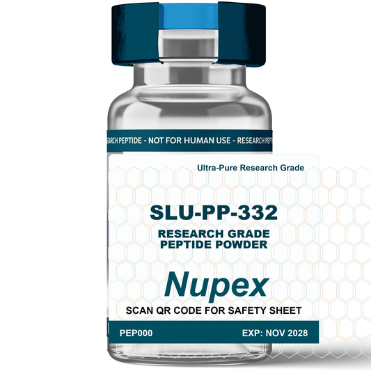 Nupex SLU-PP-332 - RESEARCH GRADE PEPTIDE vial for laboratory research use only