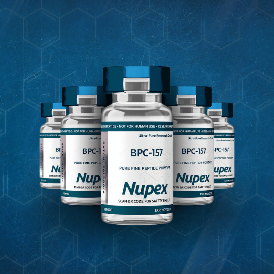 Nupex research peptide vials